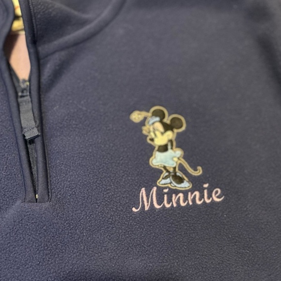 Disney store exclusive Minnie Mouse fleece Pullover L - Picture 5 of 5